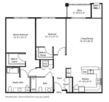 Two Bedroom Grand With Patio