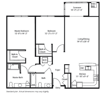 Two Bedroom Grand With Sunroom