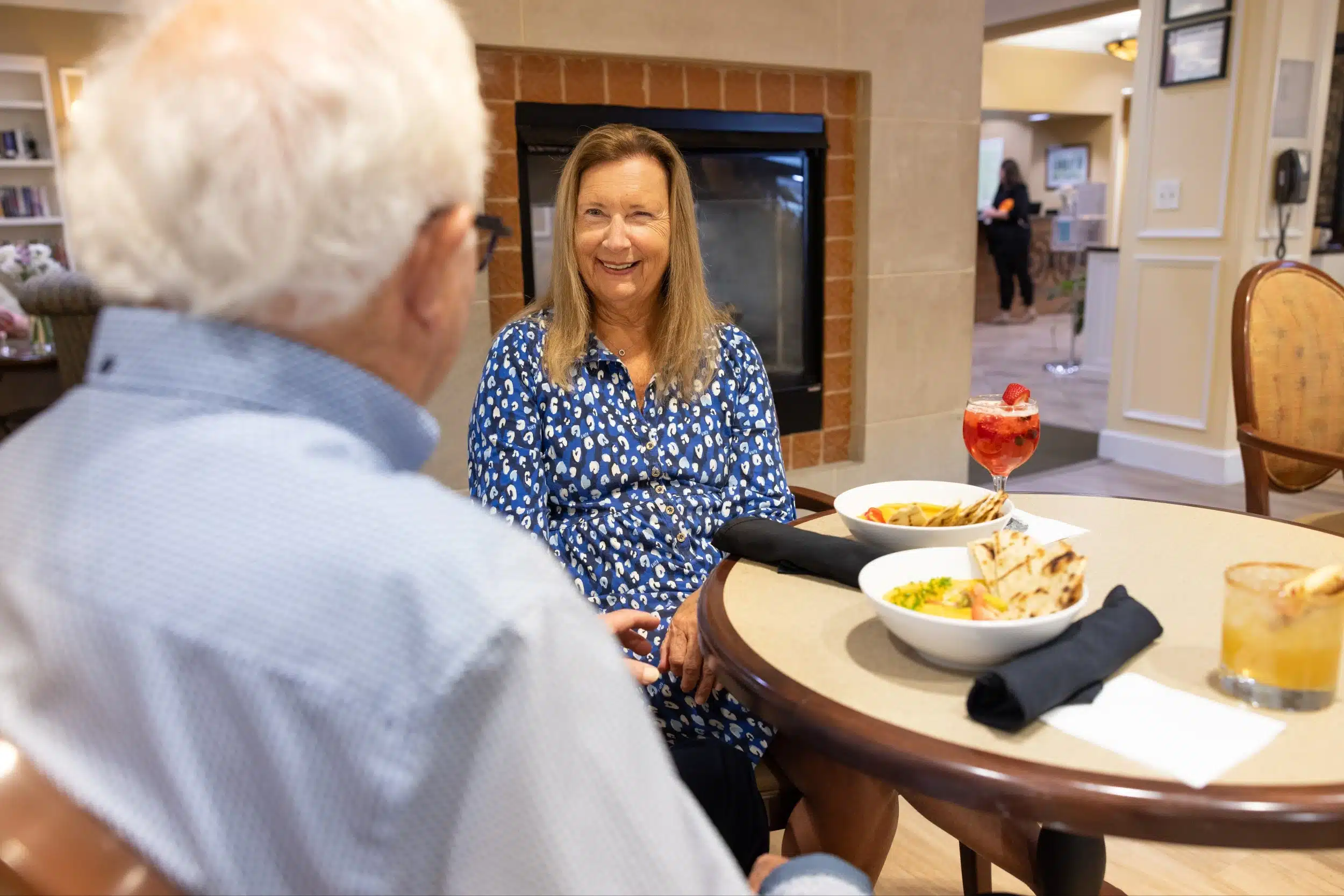 dining at luther oaks